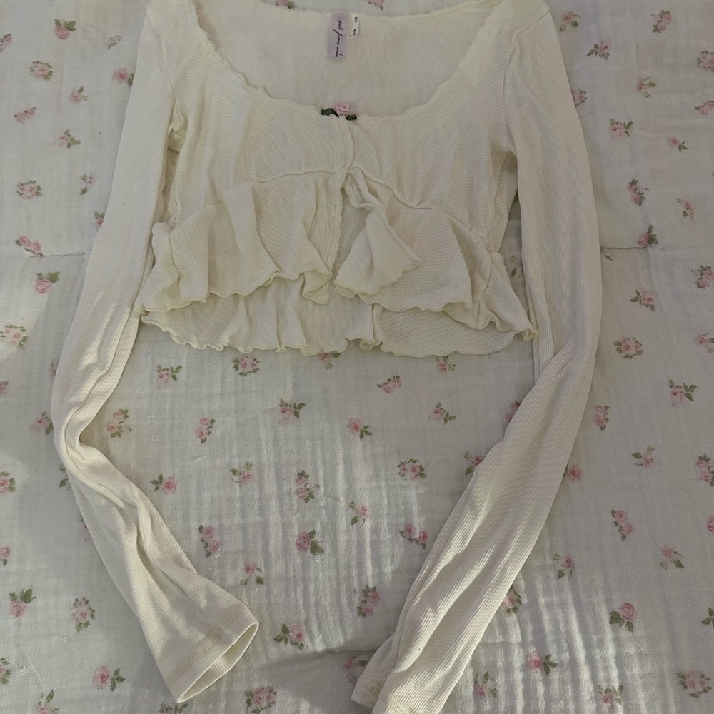 Elegant White Women's Crop Top